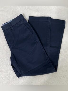 Crewcuts Boys Navy Blue Pants Size 7 – 100% Cotton Adjustable Waist